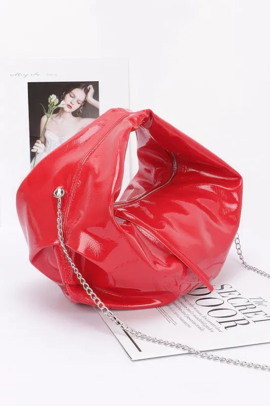 Patent Leather Hobo Bag sold by Unique Kulture