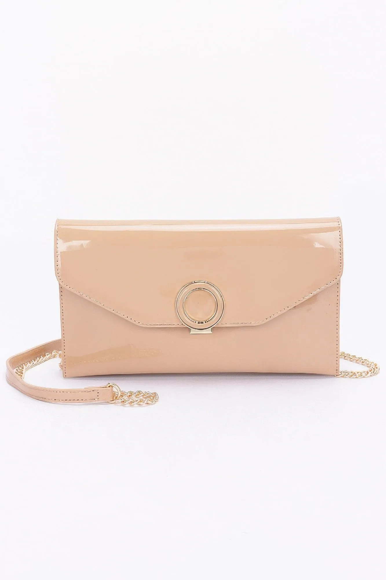 Patent Leather Flap Crossbody Bag sold by Unique Kulture product image thumbnail 4