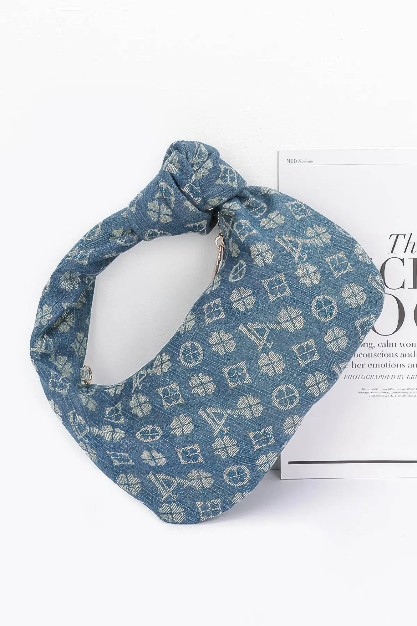 Denim Hobo Bag sold by Unique Kulture product image thumbnail 4