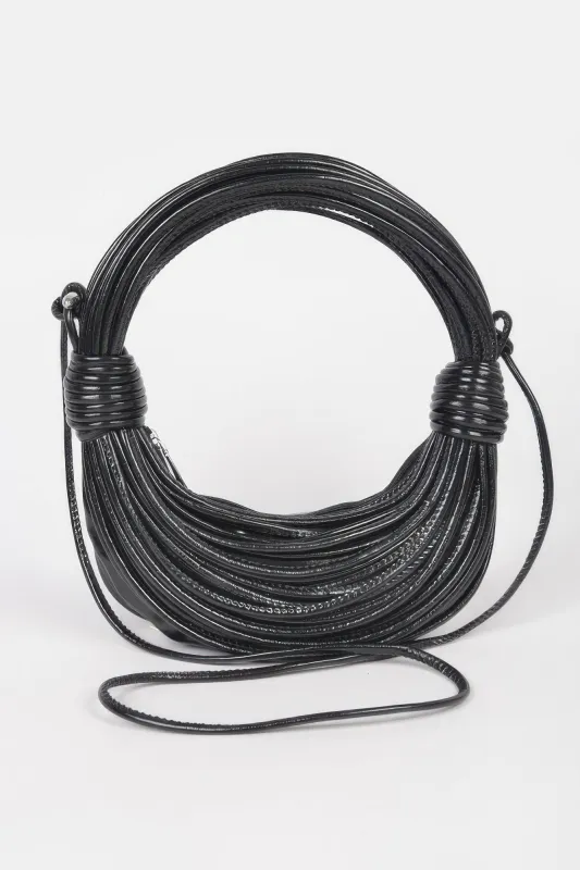 Faux Leather Rope Hobo Bag sold by Unique Kulture