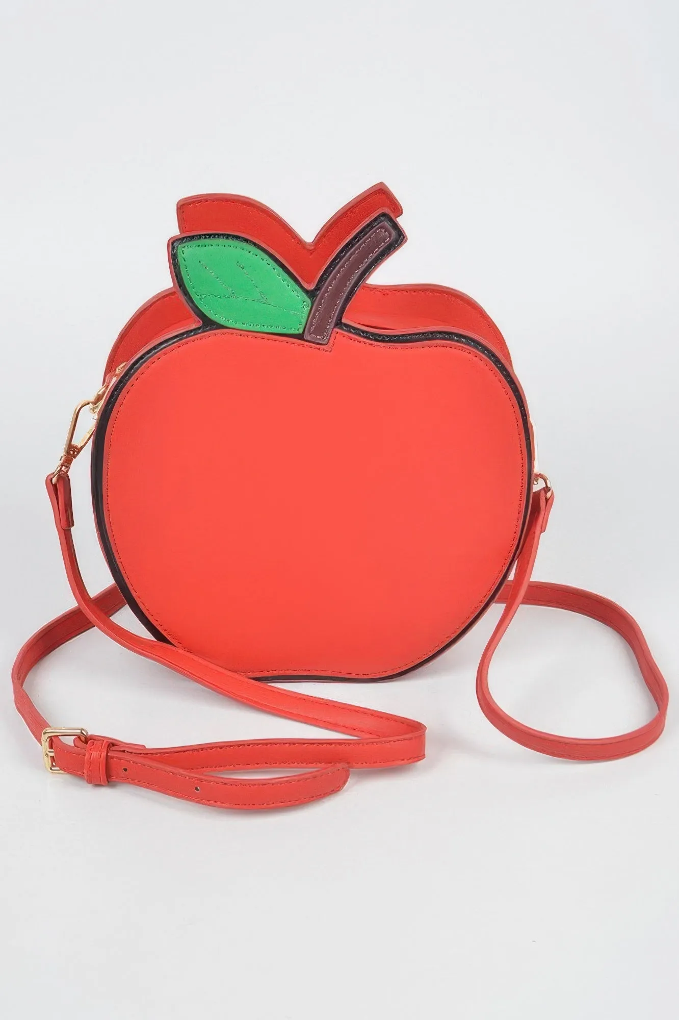 Apple Shape Fun Clutch sold by Unique Kulture
