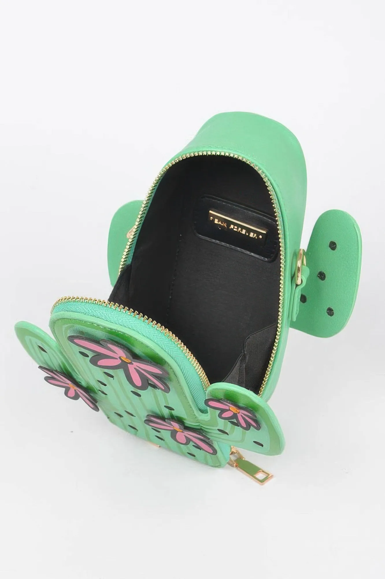 Faux Leather Cactus Crossbody Bag sold by Unique Kulture product image thumbnail 4