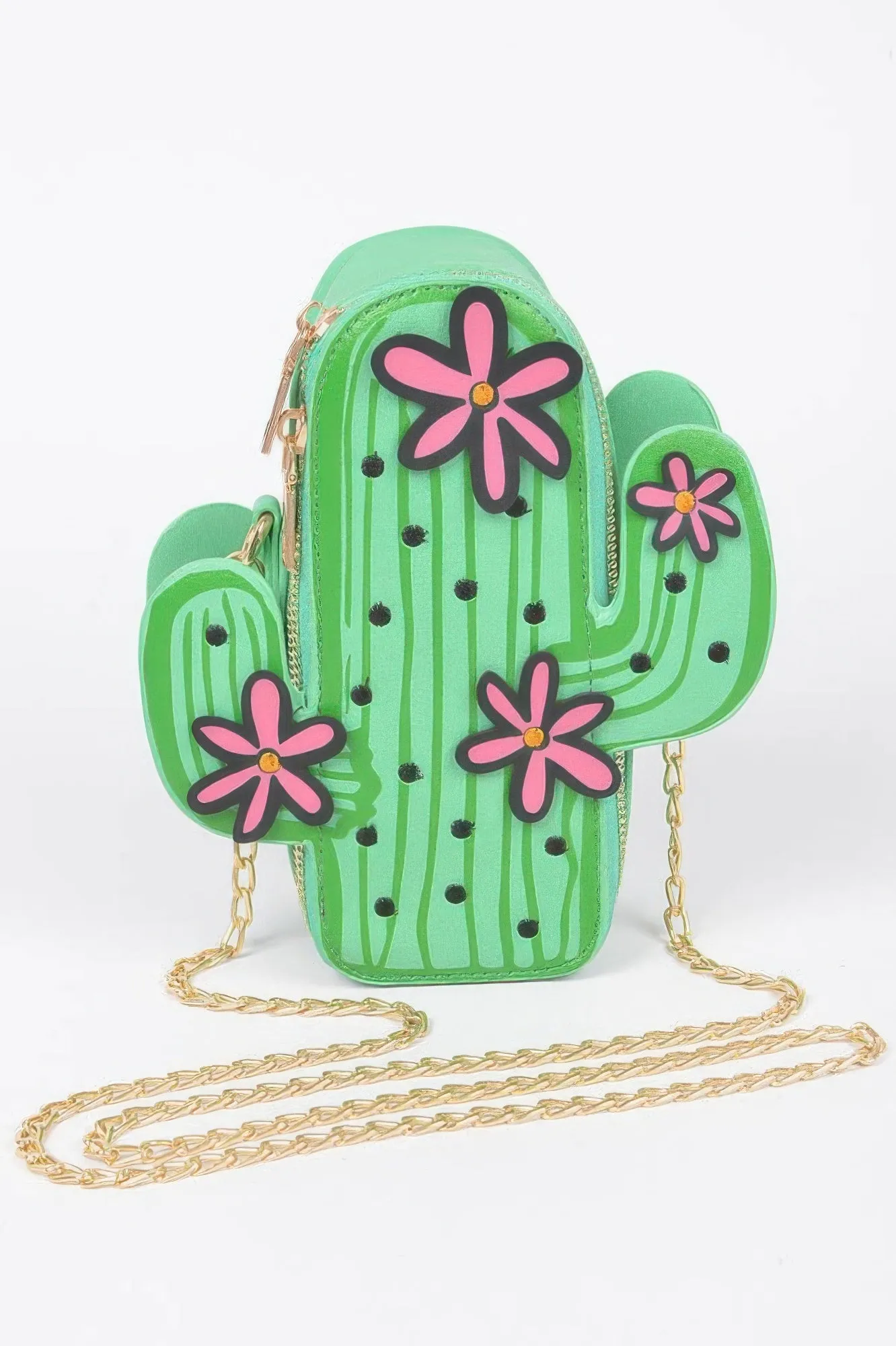 Faux Leather Cactus Crossbody Bag sold by Unique Kulture
