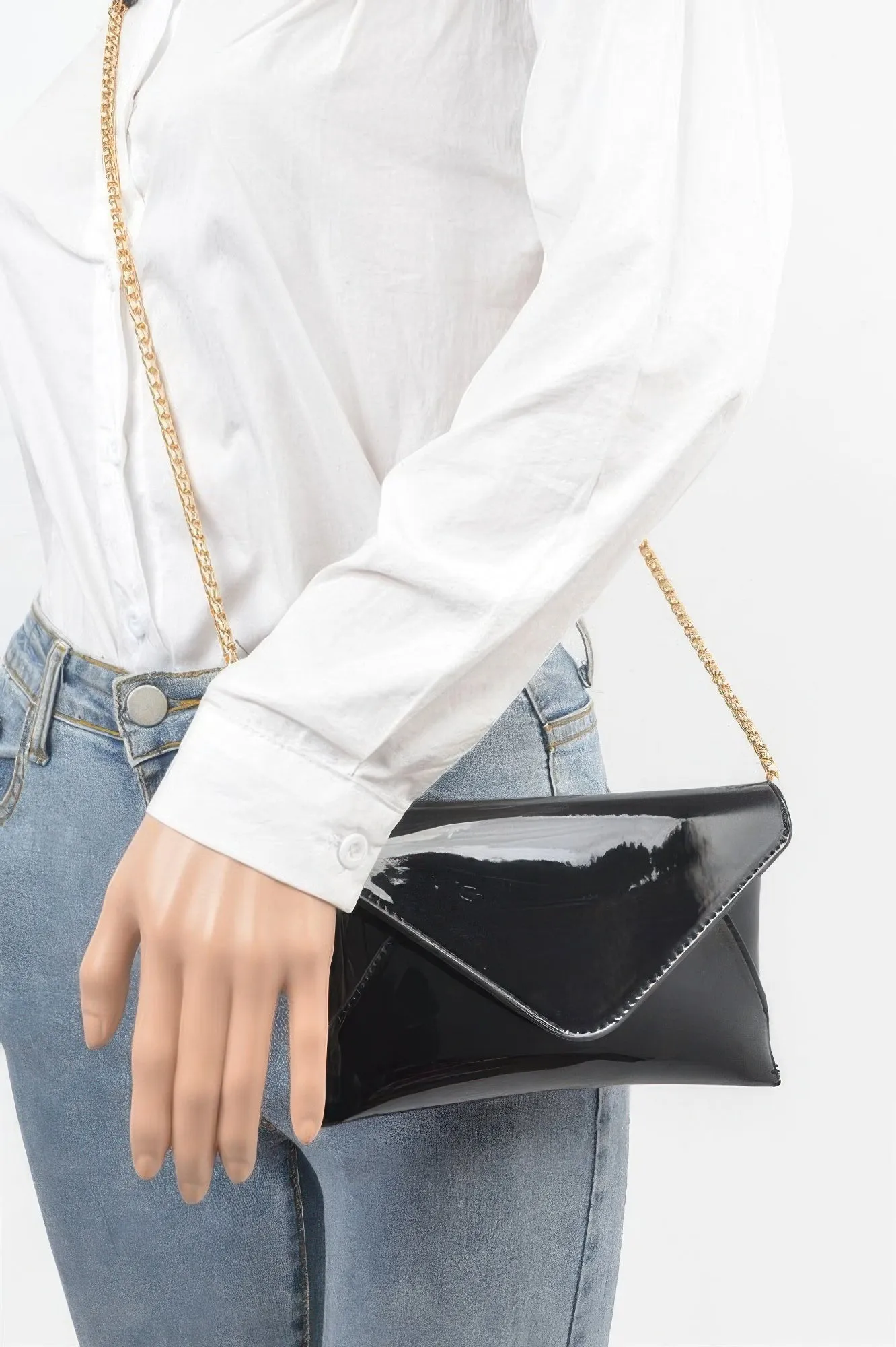 Enamel Envelope Clutch sold by Unique Kulture product image thumbnail 4