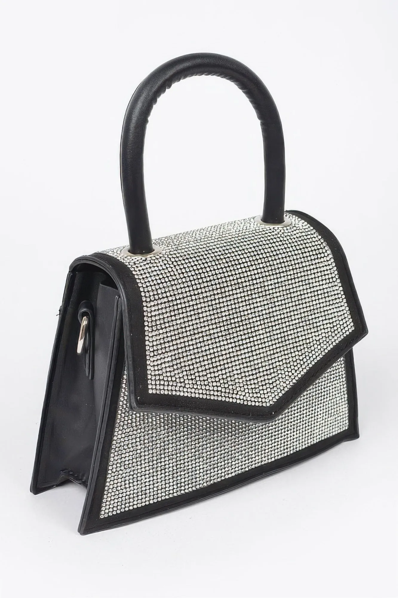 Rhinestone Top Handle Crossbody Bag sold by Unique Kulture product image thumbnail 5