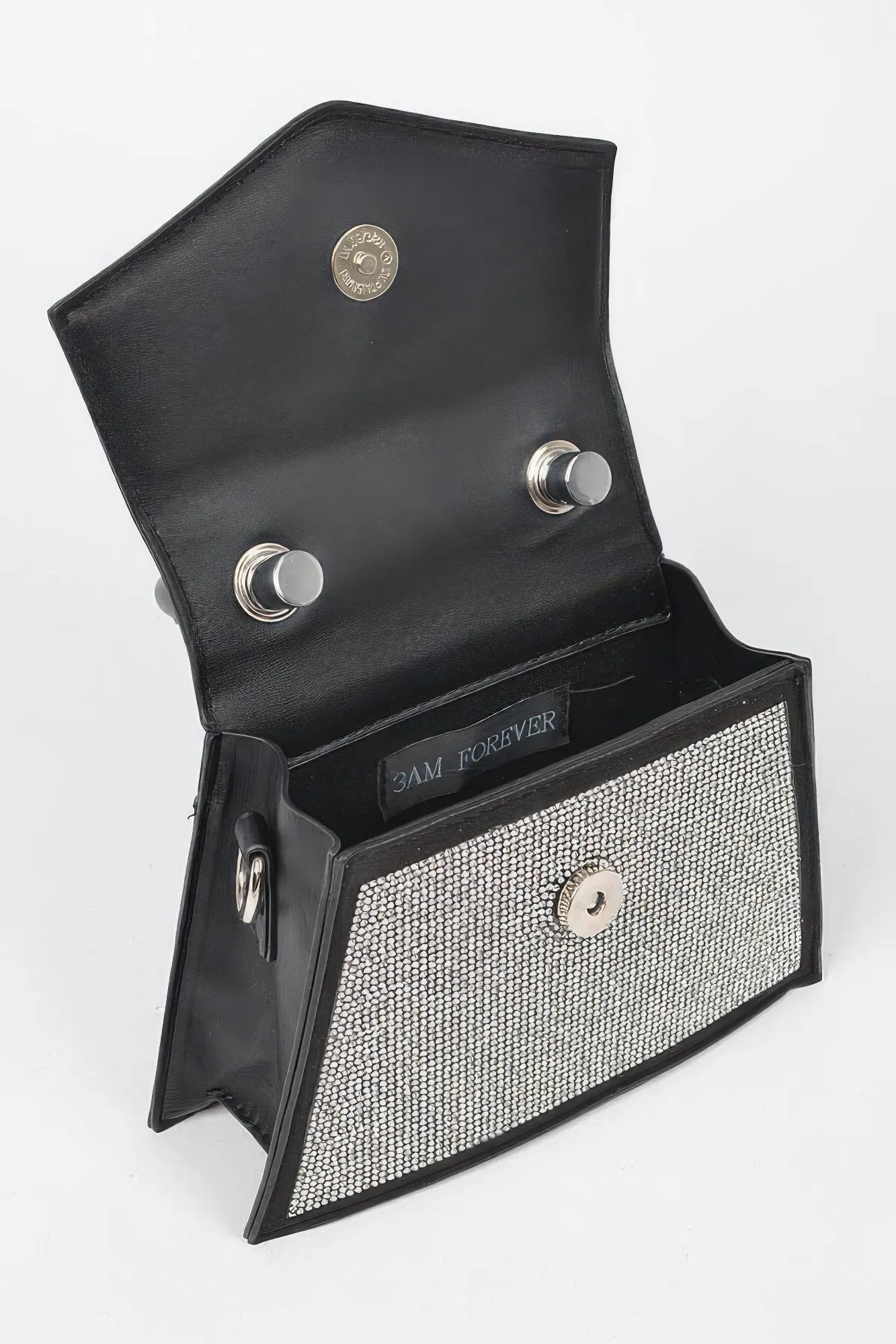 Rhinestone Top Handle Crossbody Bag sold by Unique Kulture product image thumbnail 4