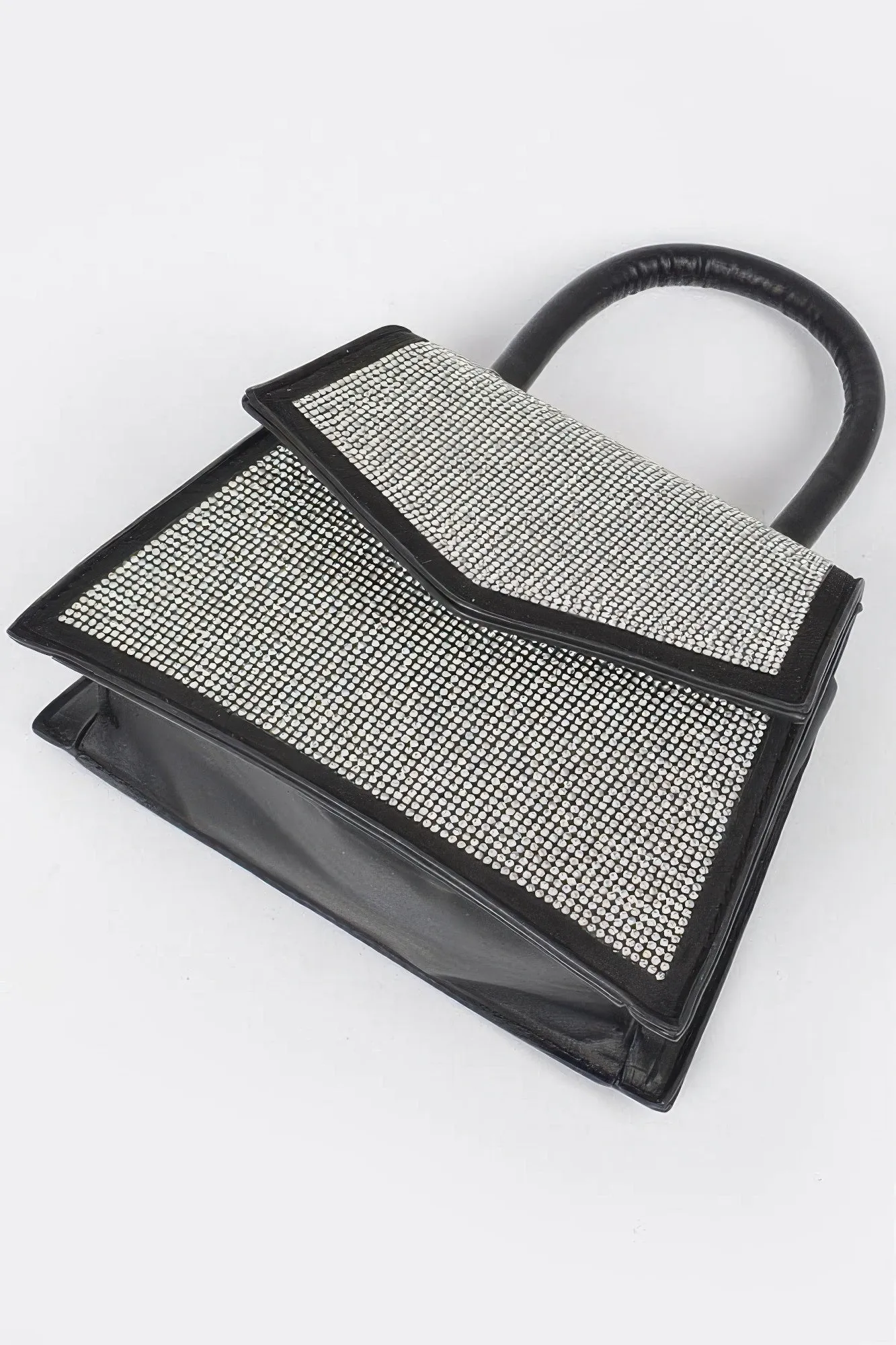 Rhinestone Top Handle Crossbody Bag sold by Unique Kulture product image thumbnail 3