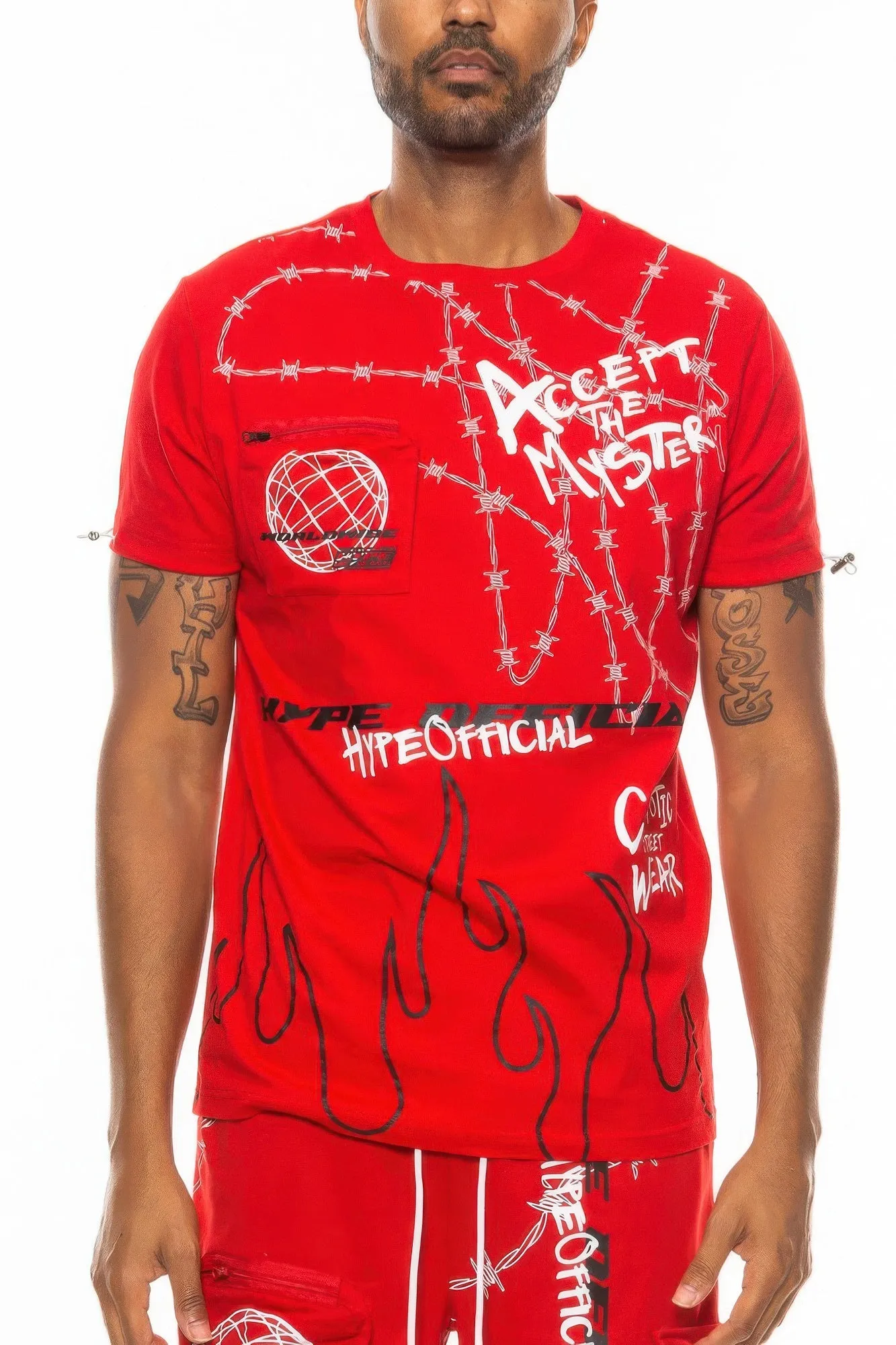 Graphic Print Hype Electric Tee sold by Unique Kulture product image thumbnail 5