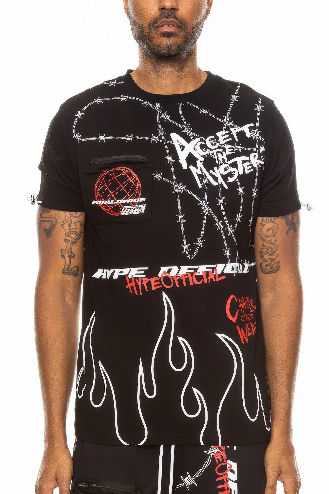 Graphic Print Hype Electric Tee sold by Unique Kulture product image thumbnail 4
