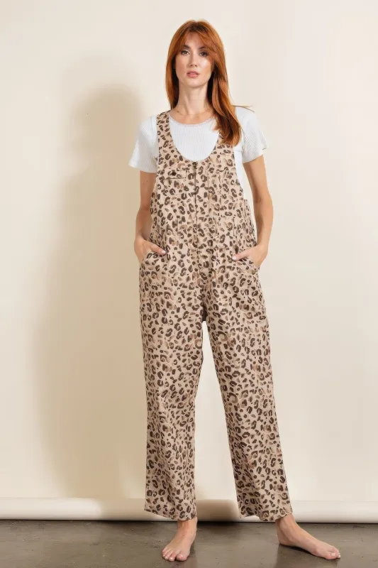 Animal/leopard Printed Jumpsuit made by C.C