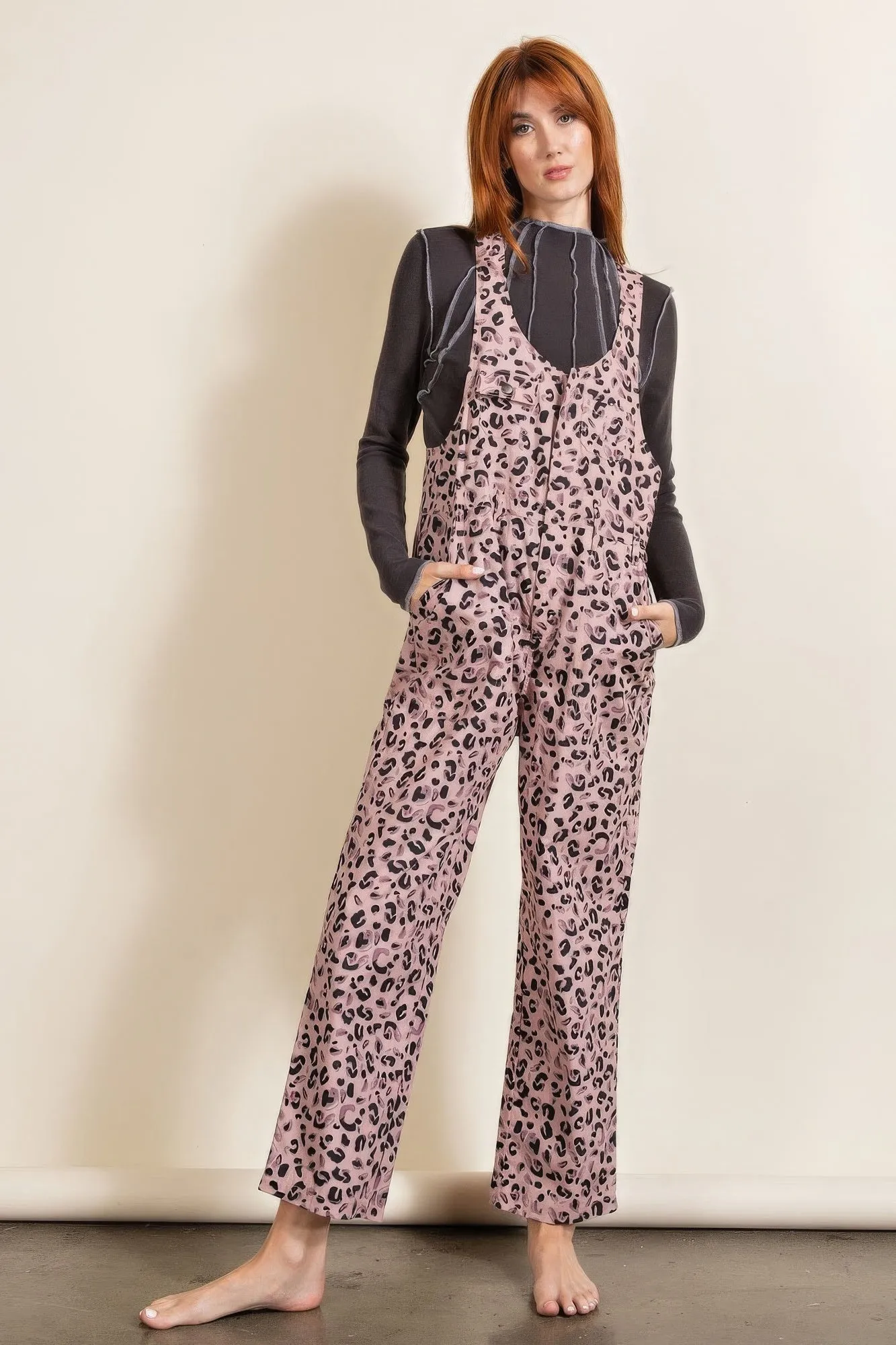Animal/leopard Printed Jumpsuit sold by Unique Kulture product image thumbnail 5