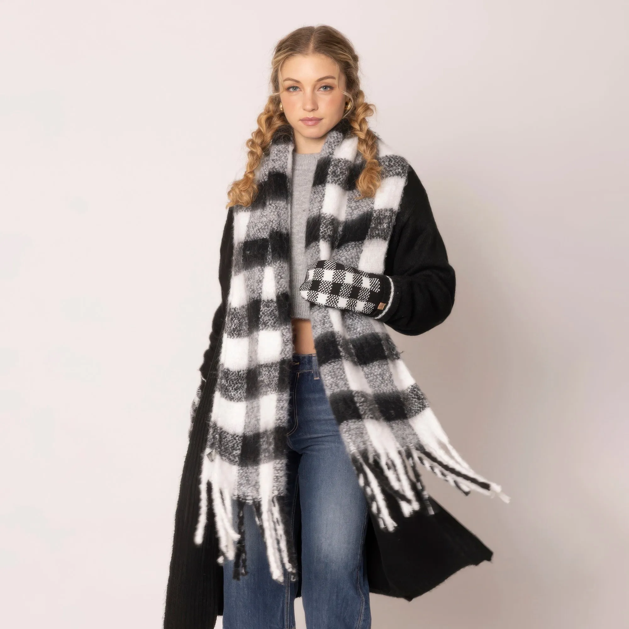 Buffalo Plaid Scarf sold by Unique Kulture