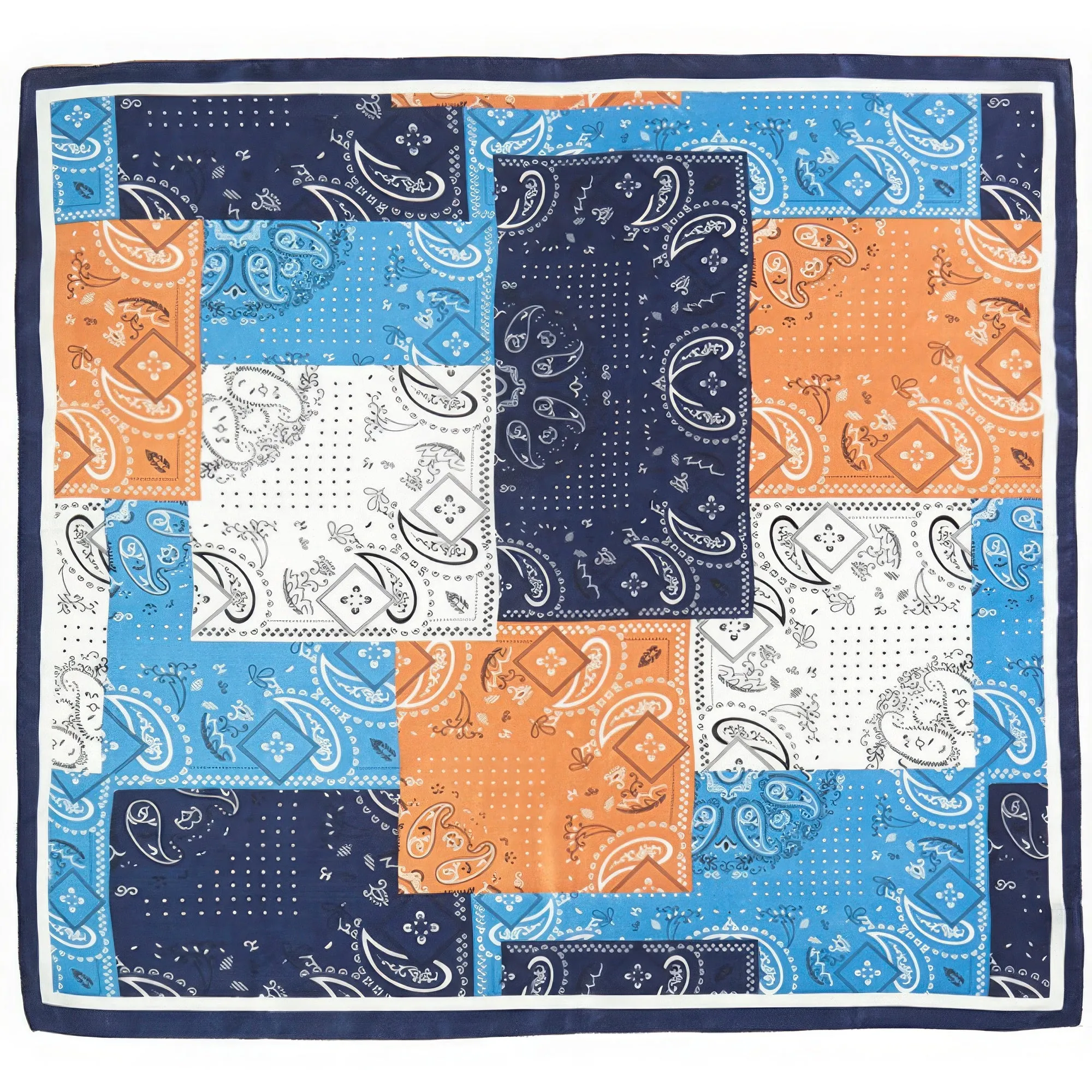 Paisley Dot Print Bandana sold by Unique Kulture product image thumbnail 4