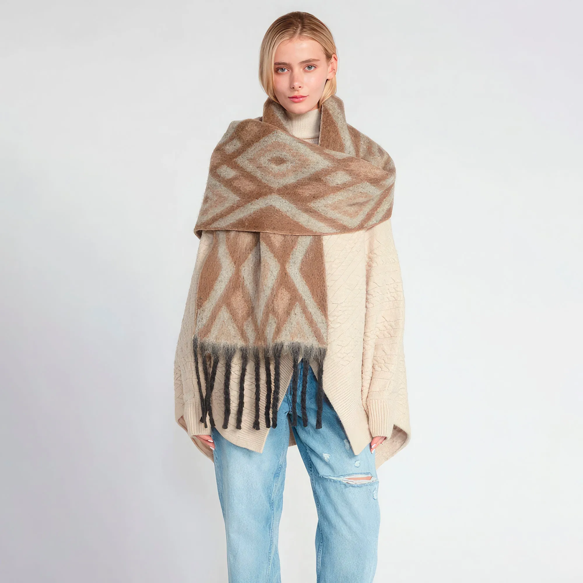 Aztec Grunge Scarf sold by Unique Kulture