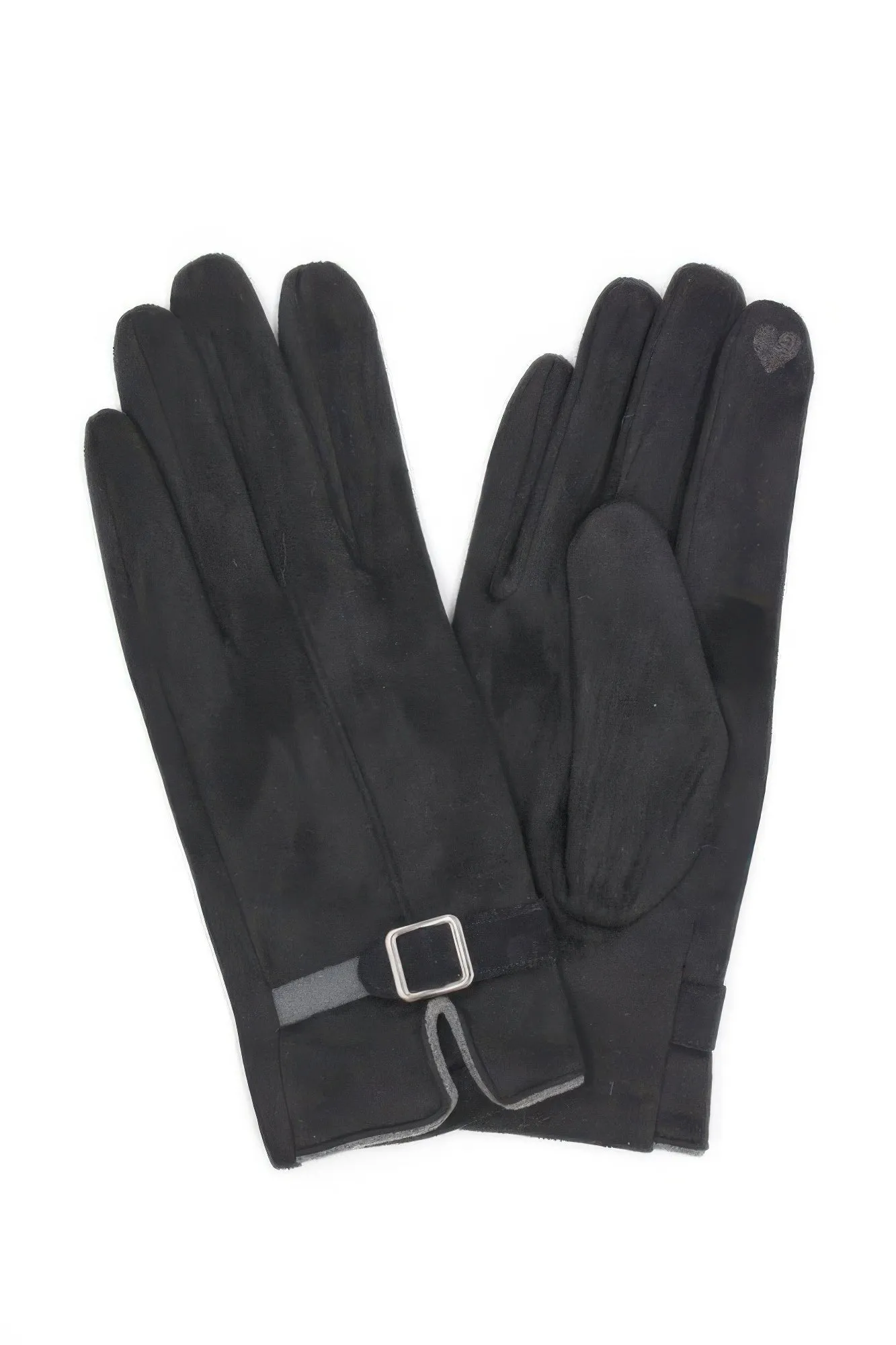 Faux Suede Band Smart Touch Gloves sold by Unique Kulture product image thumbnail 2