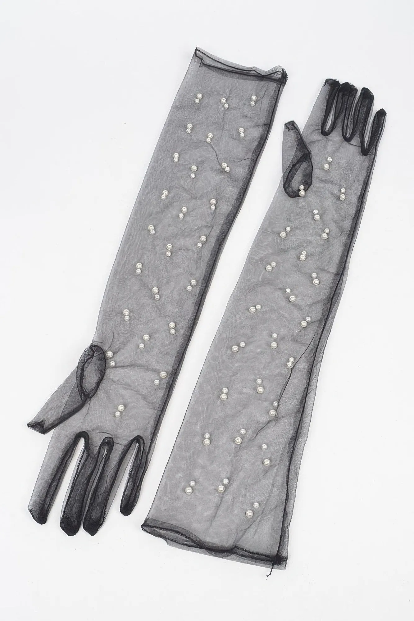 Mesh Long Gloves sold by Unique Kulture product image thumbnail 2