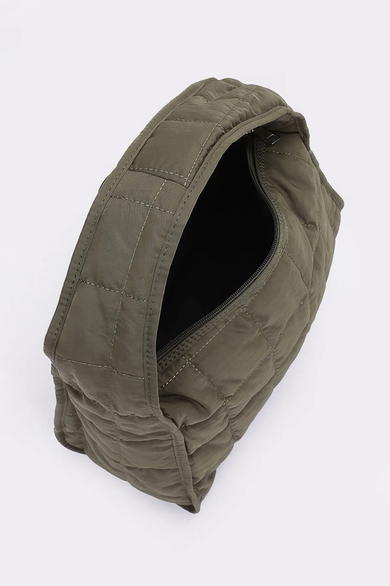 Quilted Nylon Shoulder Bag sold by Unique Kulture product image thumbnail 3