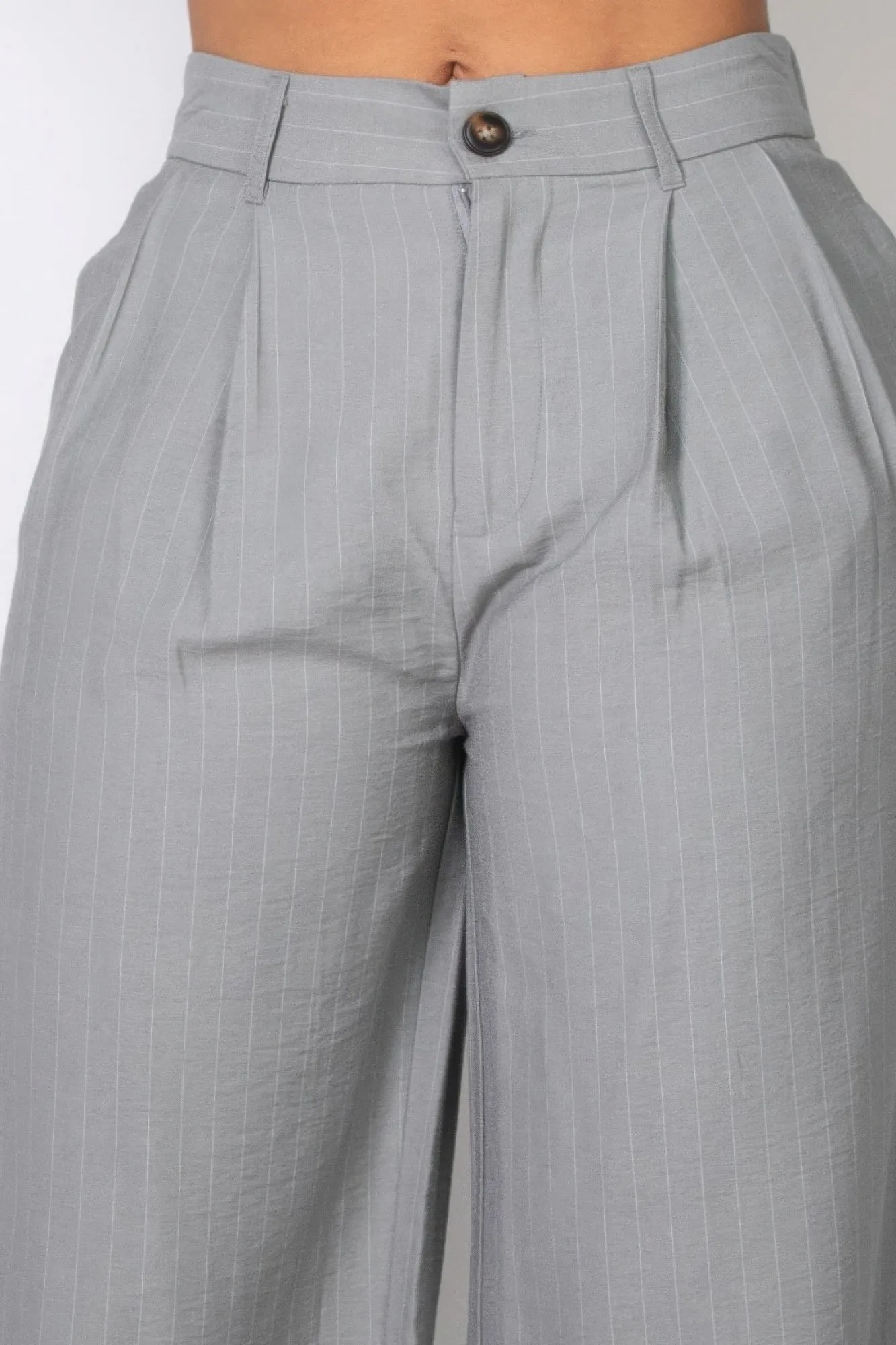 High-rise Stripe Wide Leg Pants sold by Unique Kulture product image thumbnail 4