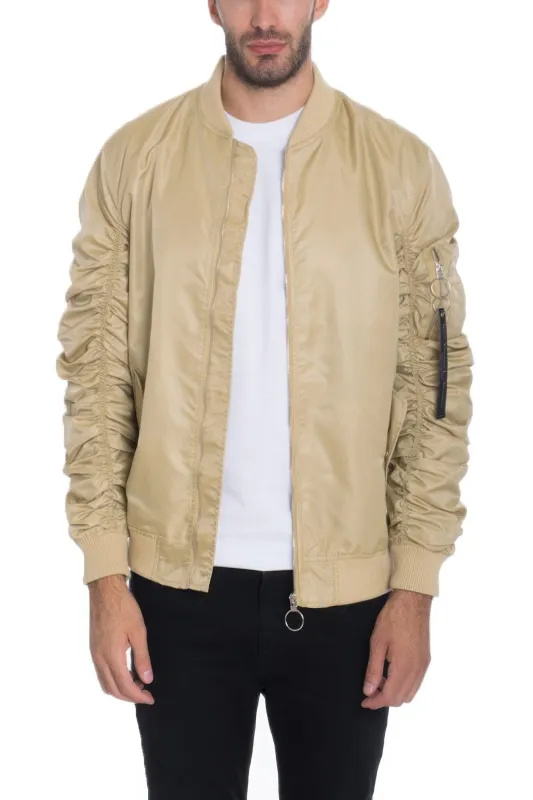 Men's Casual Ma-1 Flight Lined Bomber Jacket sold by Unique Kulture