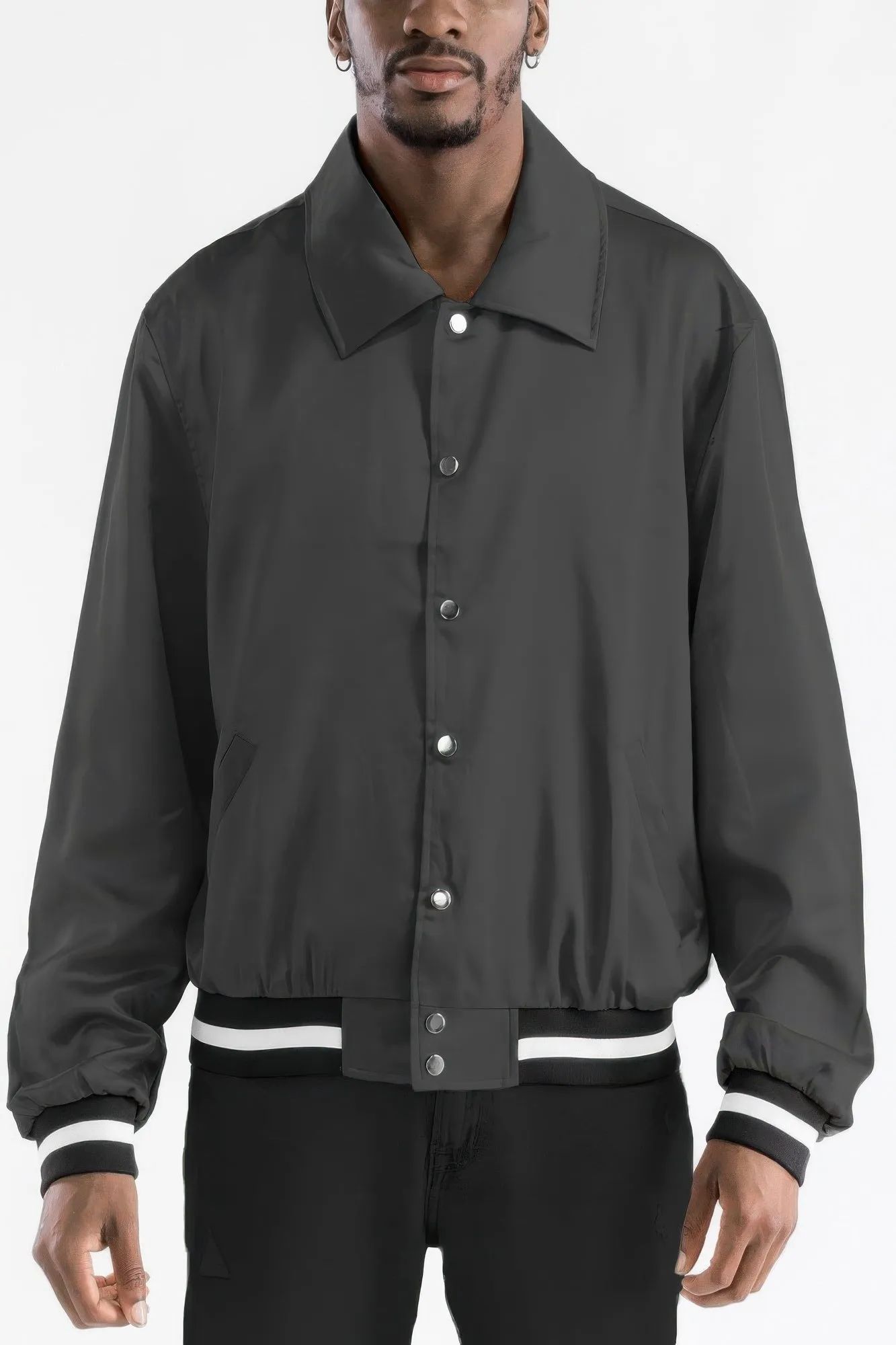Luxury Satin Bomber Jacket sold by Unique Kulture product image thumbnail 2