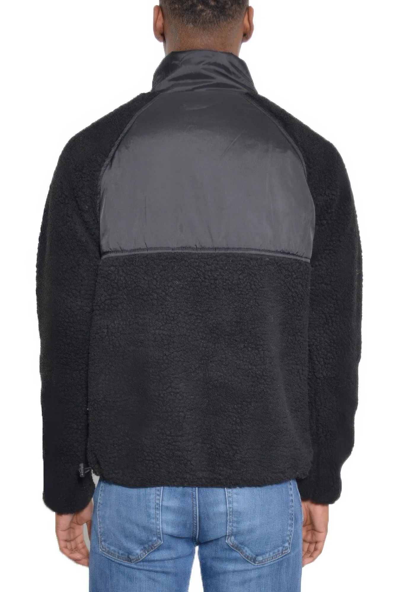 Full Zip Sherpa Fleece Jacket sold by Unique Kulture product image thumbnail 3