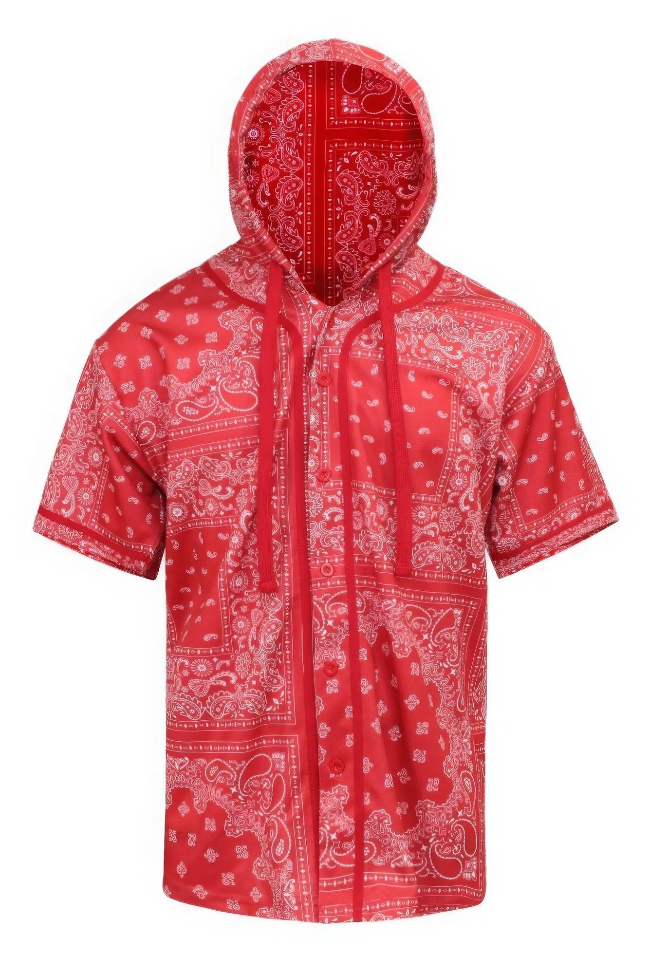 Hooded Bandana Baseball Jersey sold by Unique Kulture product image thumbnail 5