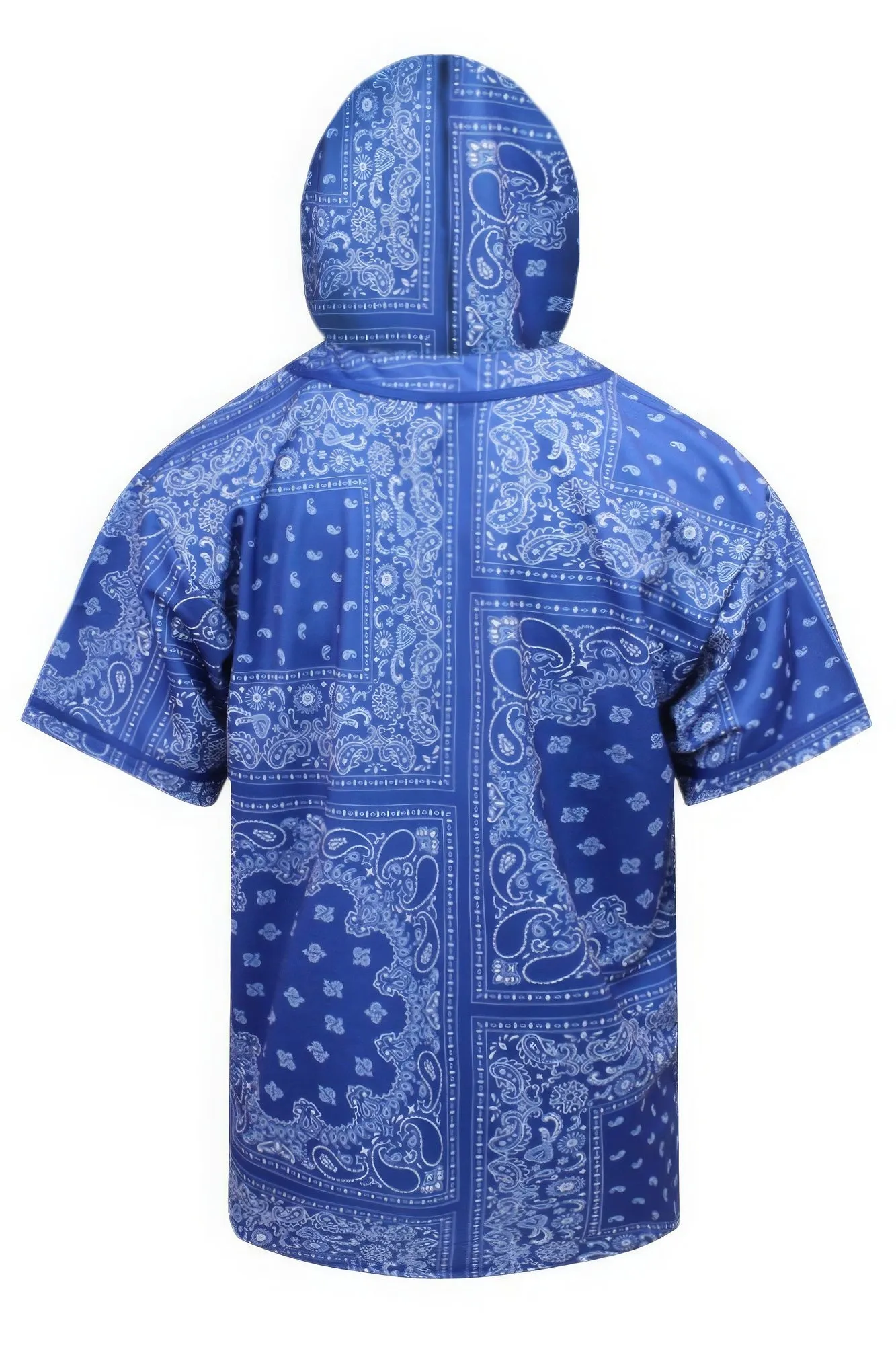 Hooded Bandana Baseball Jersey sold by Unique Kulture product image thumbnail 4