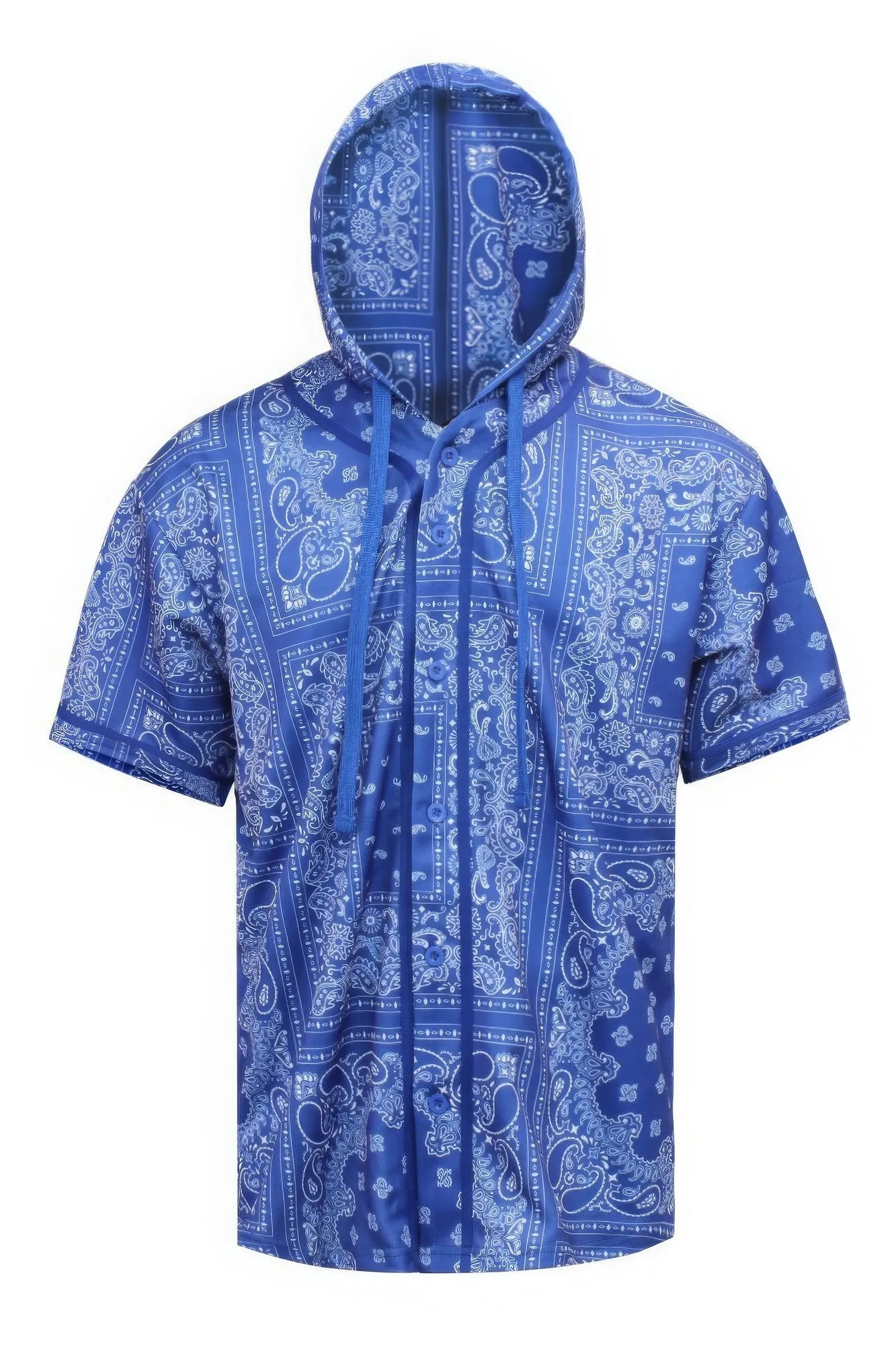 Hooded Bandana Baseball Jersey sold by Unique Kulture product image thumbnail 3