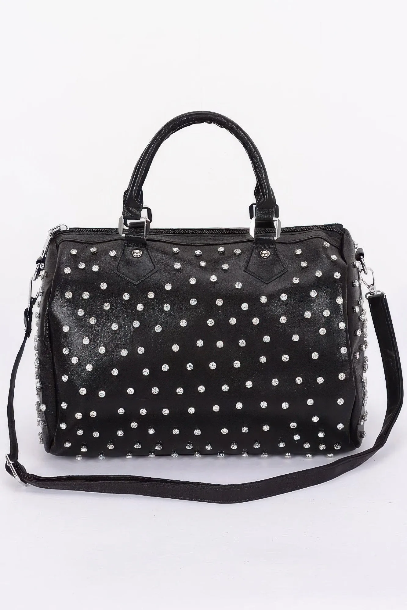 Rhinestone Studded Bowling Bag sold by Unique Kulture