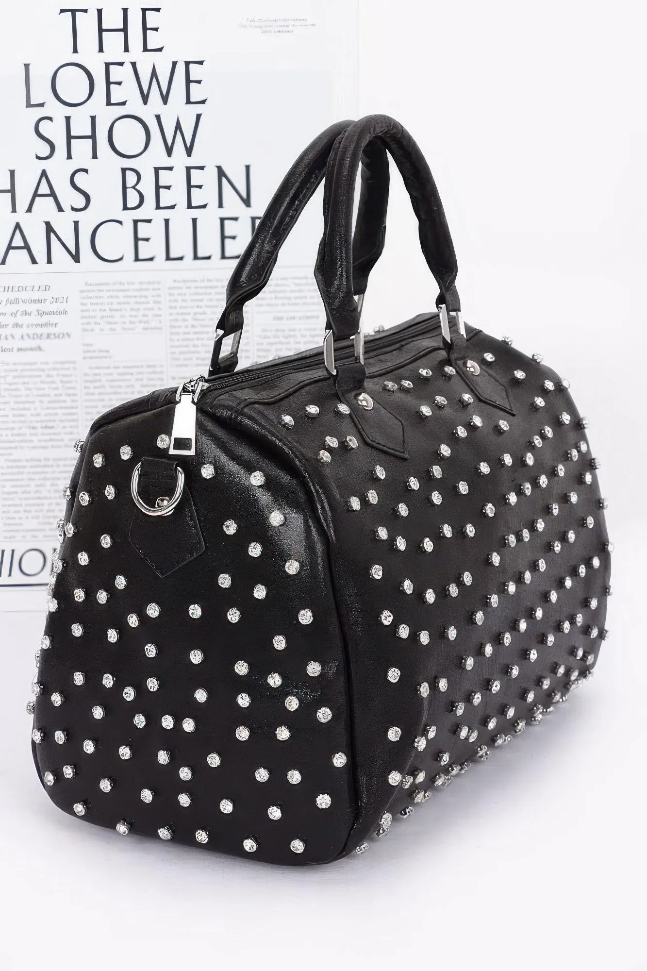 Rhinestone Studded Bowling Bag sold by Unique Kulture product image thumbnail 2