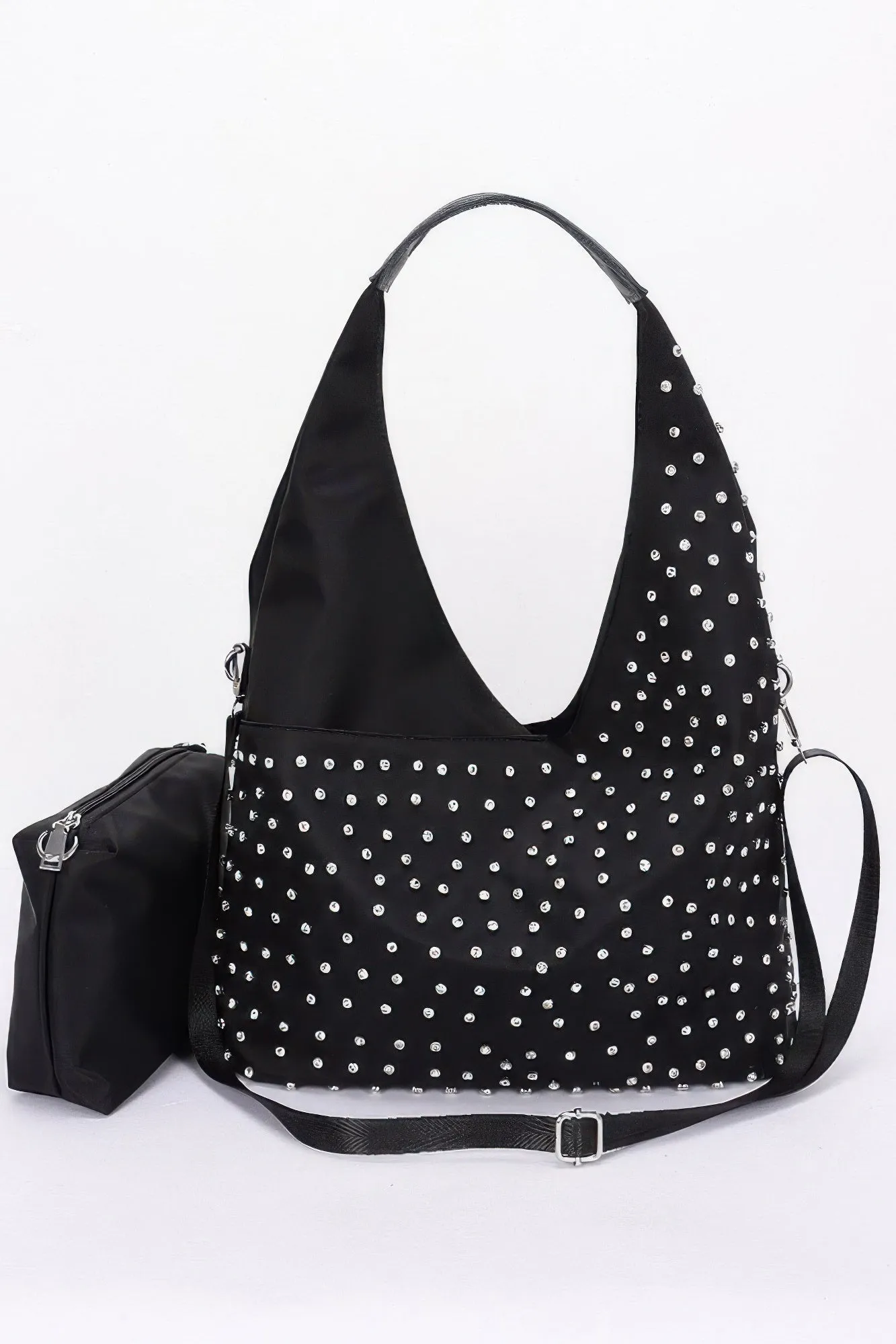 Rhinestone Studded Bindle Bag sold by Unique Kulture