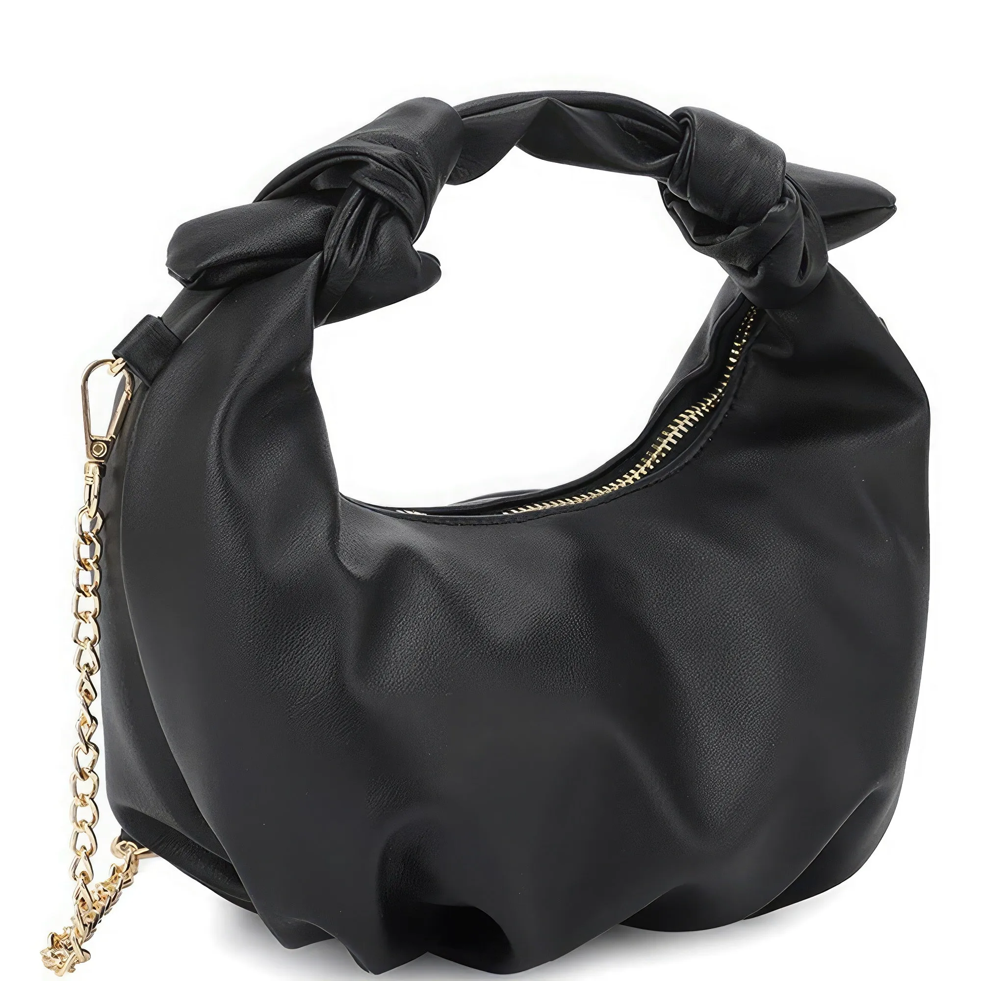 Smooth Round Handle Zipper Bag sold by Unique Kulture product image thumbnail 2