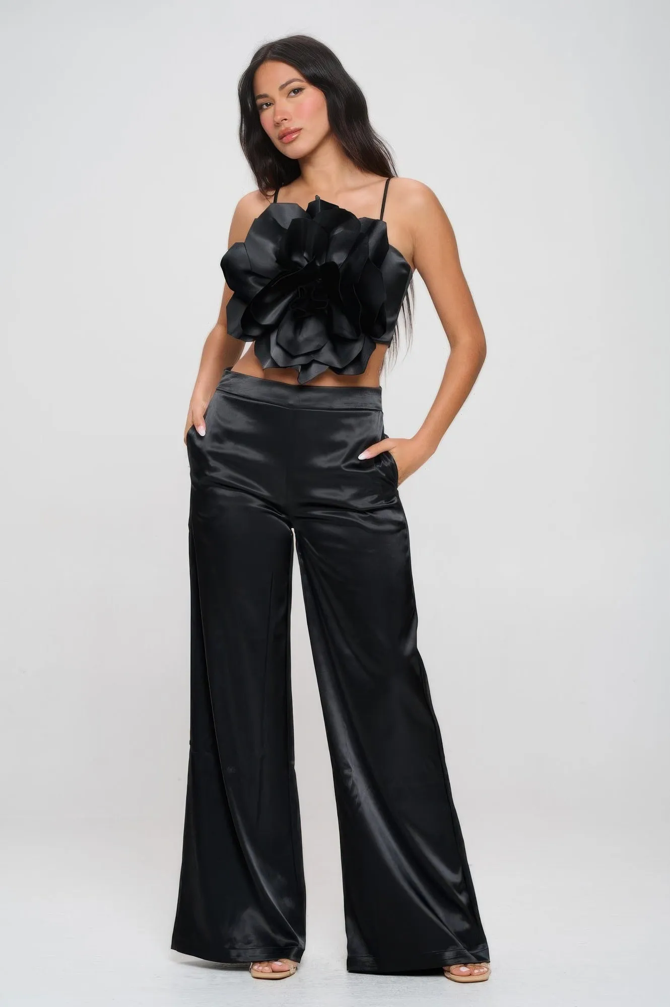 Crop Top & Pant Set sold by Unique Kulture product image thumbnail 2