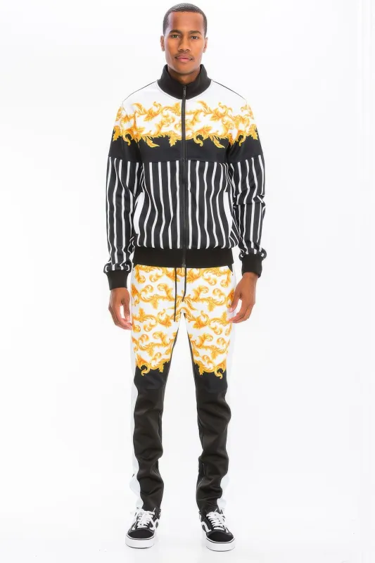 Polyester Span Prnit Track Set sold by Unique Kulture