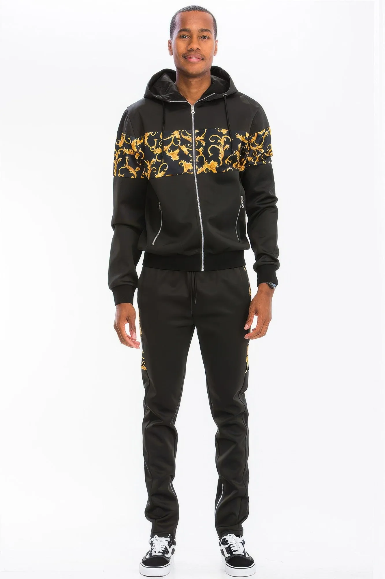 Printed Poly Span Track Set sold by Unique Kulture