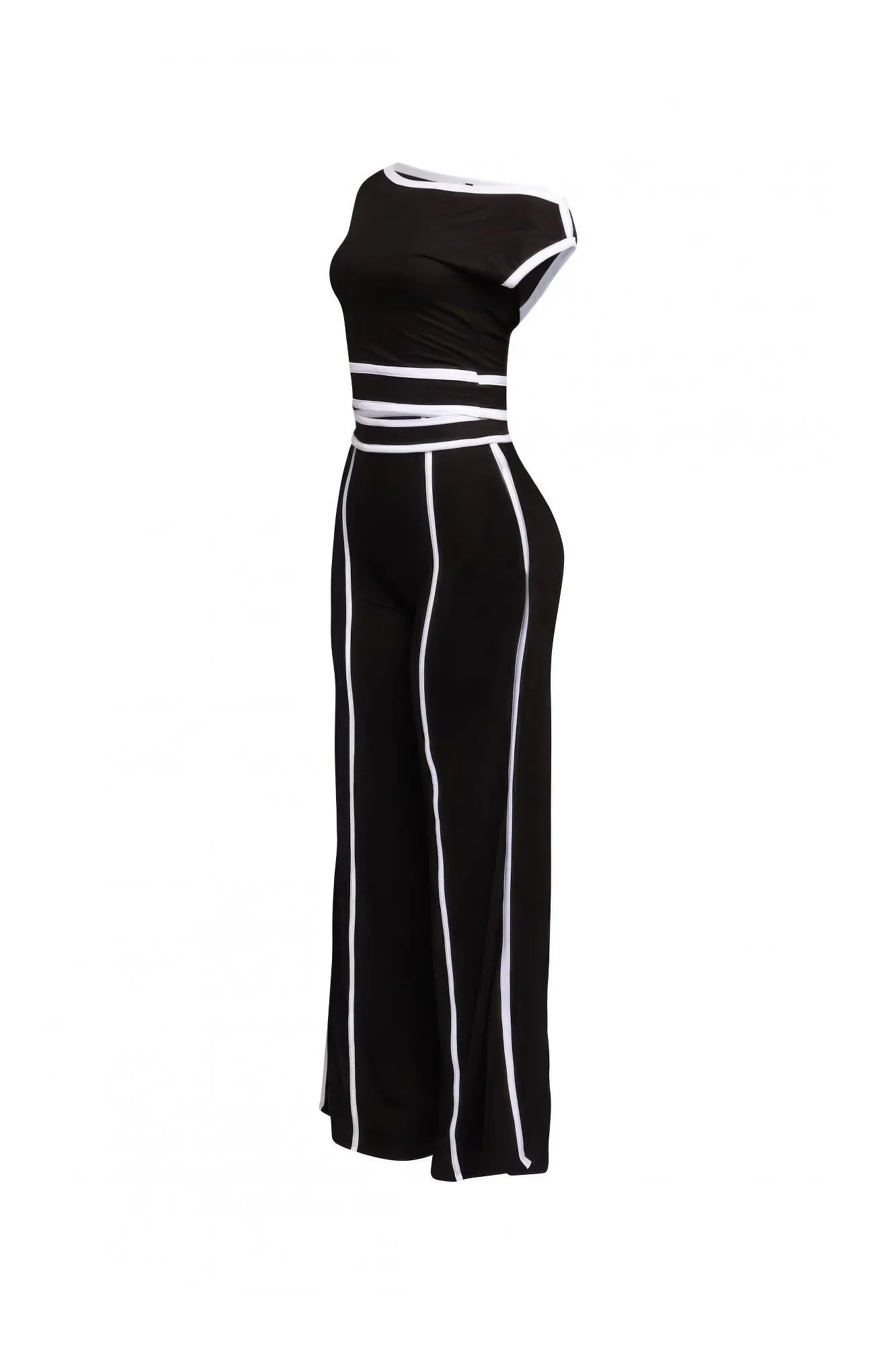 Color Contrast Detailed Off Shoulder Set sold by Unique Kulture product image thumbnail 3