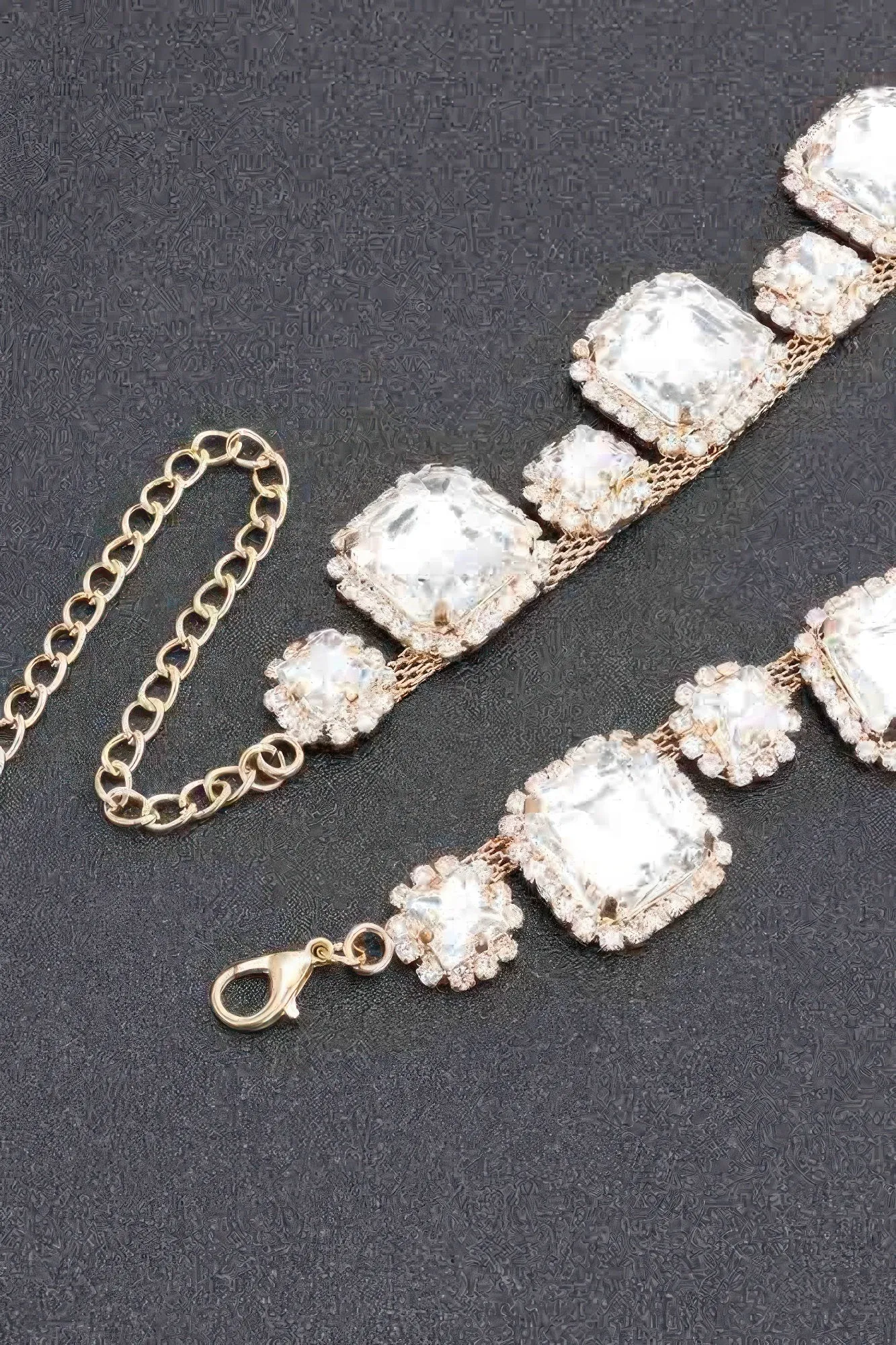 Rhinestone Party Necklace Set sold by Unique Kulture product image thumbnail 4