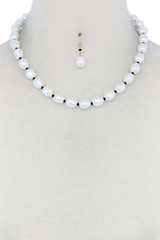 Pearl Bead Necklace sold by Unique Kulture