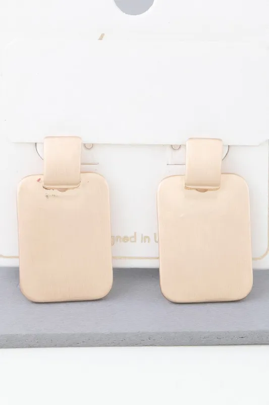 Modern Flat Cubic Earrings sold by Unique Kulture