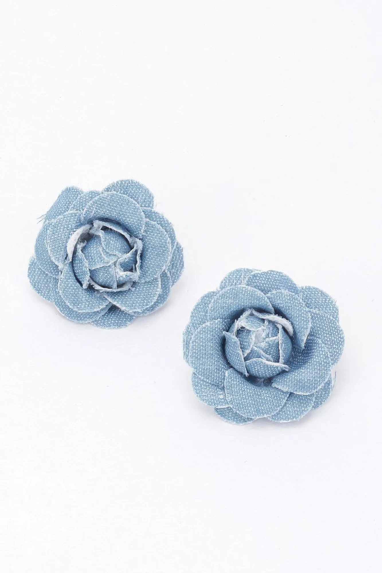 Denim Flower Earring sold by Unique Kulture product image thumbnail 3