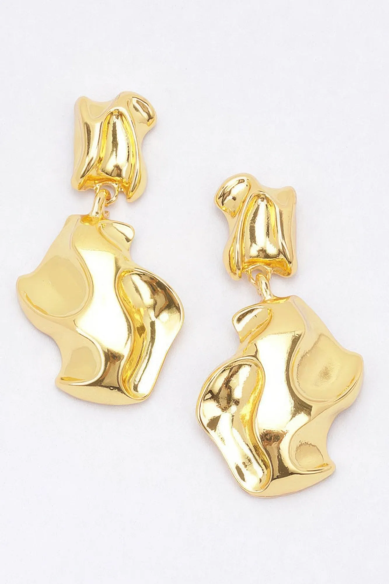 Gold Plated Metal Earring sold by Unique Kulture product image thumbnail 4