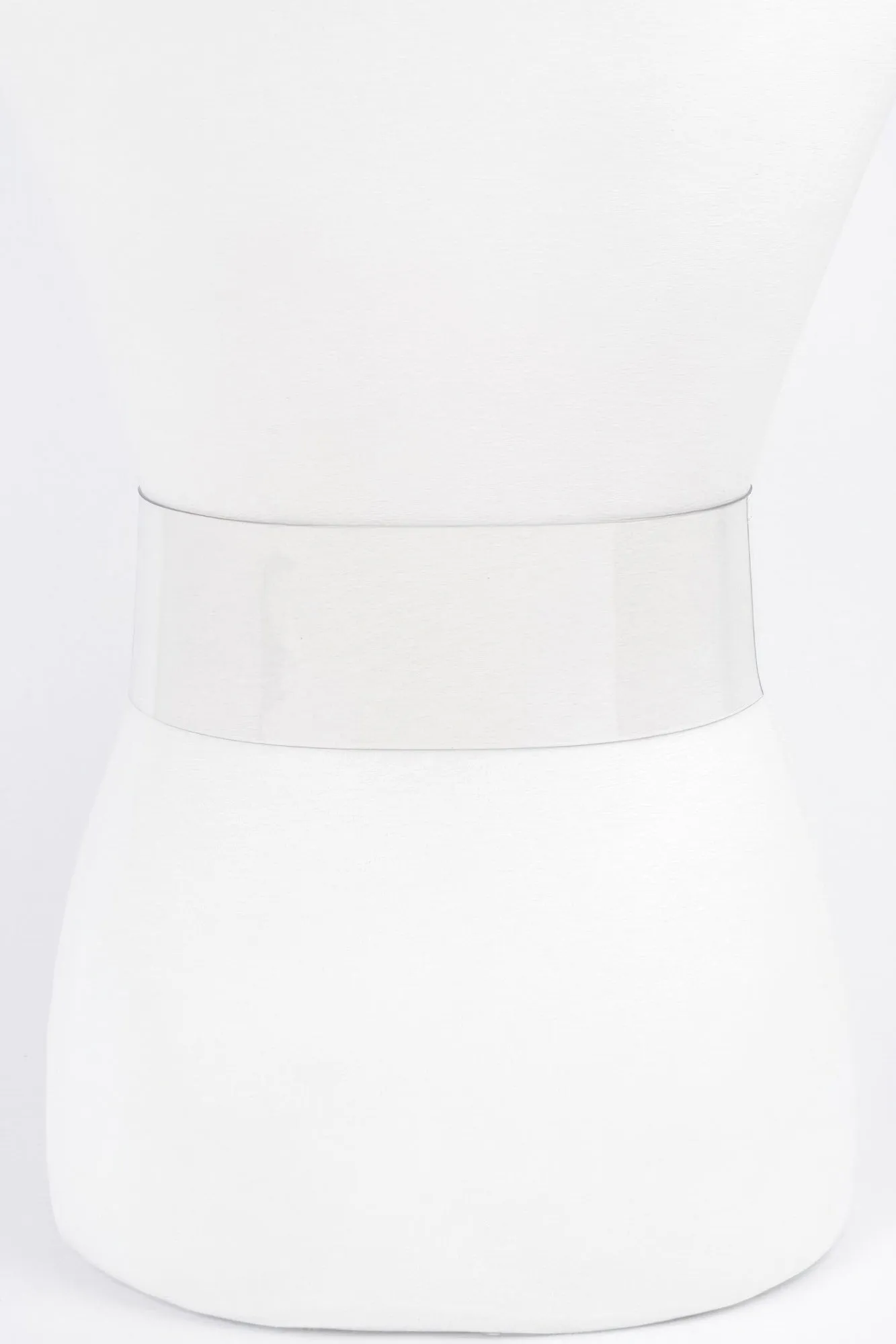 Big Vintage Round Metal Buckle Clear Belt sold by Unique Kulture product image thumbnail 3