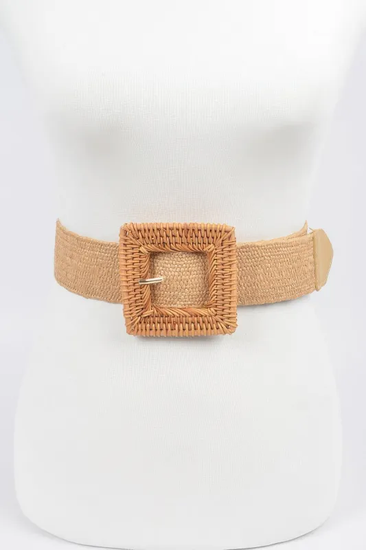 Elastic Twine Buckle Belt made by Unique Kulture