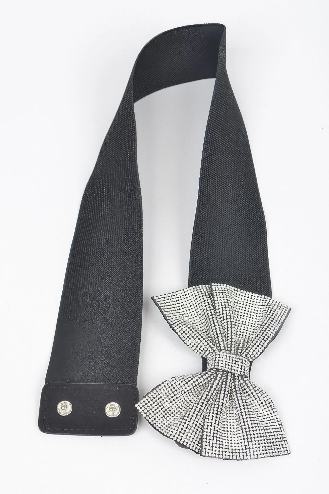 Rhinestone Ribbon Elastic Belt sold by Unique Kulture product image thumbnail 5