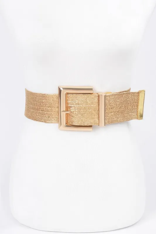 Clear Pvc Metal Buckle Belt sold by Unique Kulture