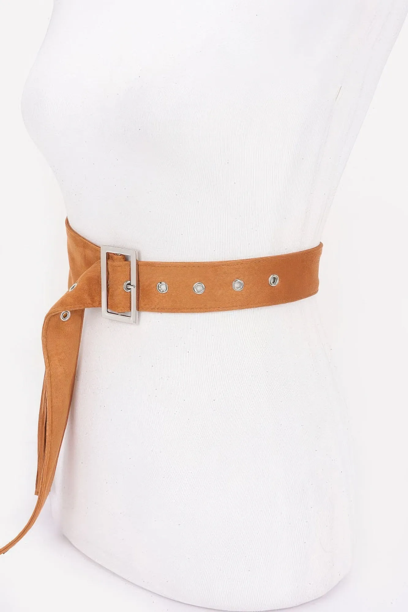 Faux Suede Fringe Belt sold by Unique Kulture product image thumbnail 5