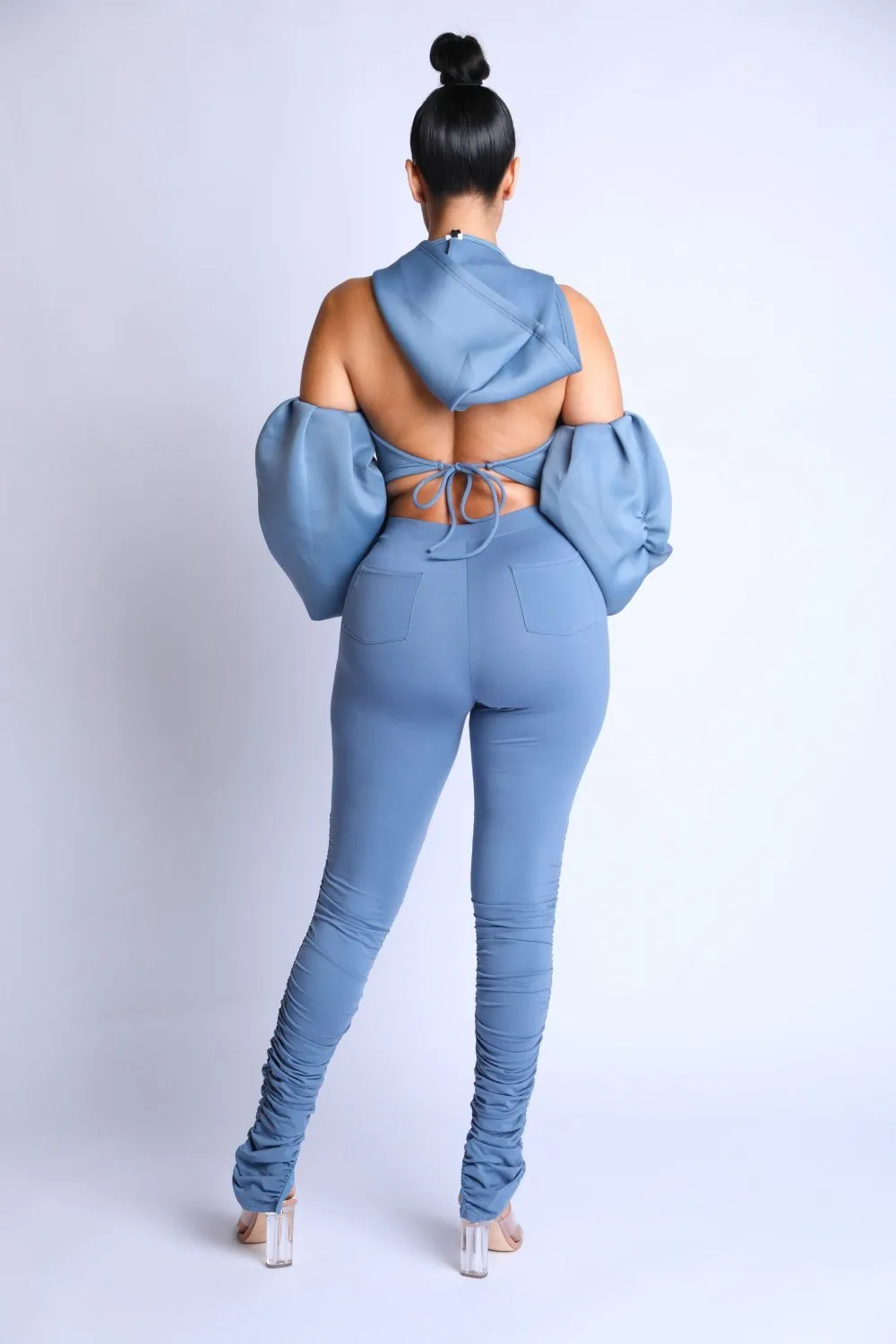 Puff Sleeve Hoodie Set sold by Unique Kulture product image thumbnail 4
