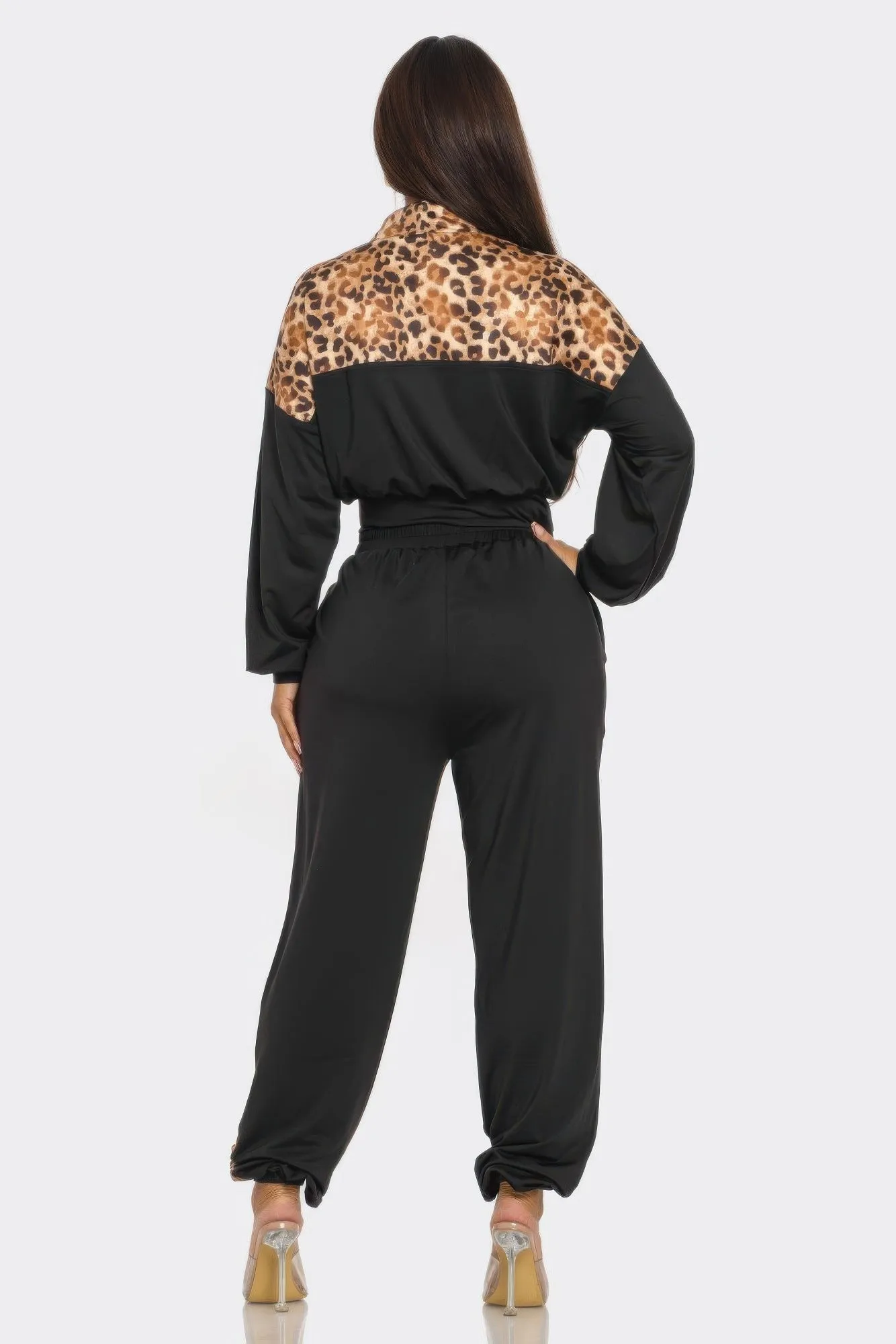 Animal Print Jogger Set sold by Unique Kulture product image thumbnail 5