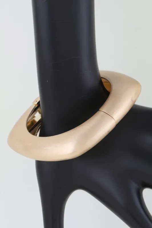 Matte Cubic Cuff Bracelet sold by Unique Kulture