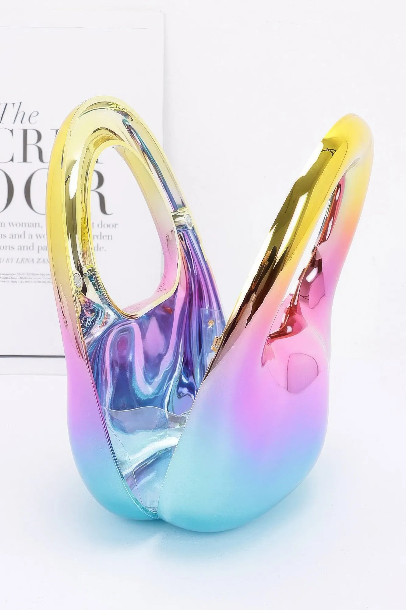 Metallic Acrylic Bag sold by Unique Kulture product image thumbnail 3